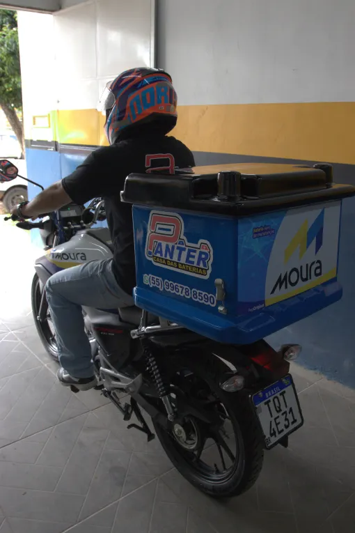 Serviço de Entrega Casa das Baterias Panter